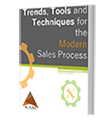 Trends, Tool, and Techniques for the Modern Sales Process ebook mockup