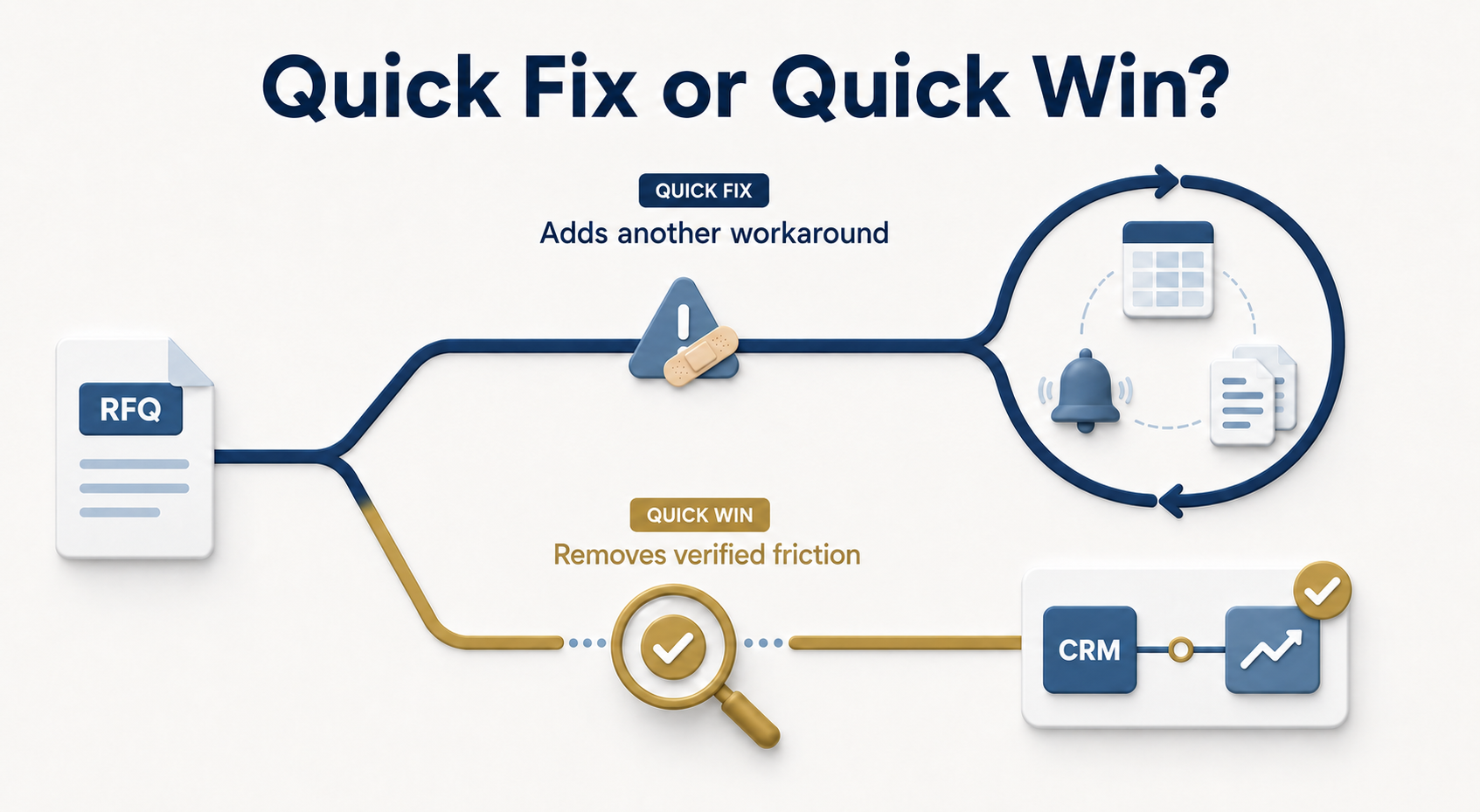 Quick Fix or Quick Win